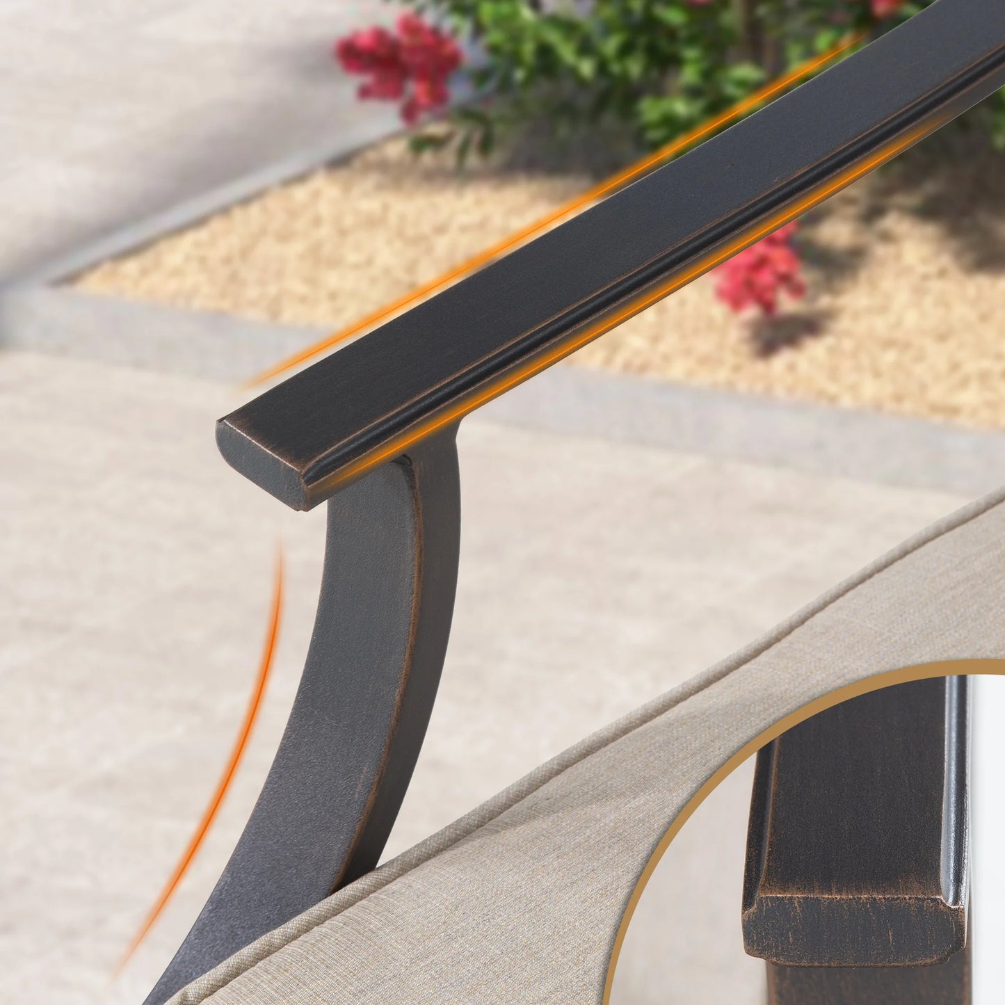 Tamarin Outdoor Loveseat Chair