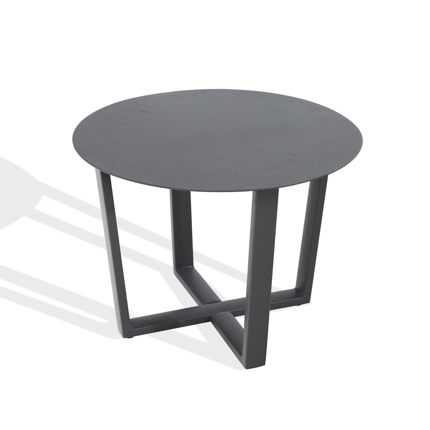 Patio Round Aluminum Side Table