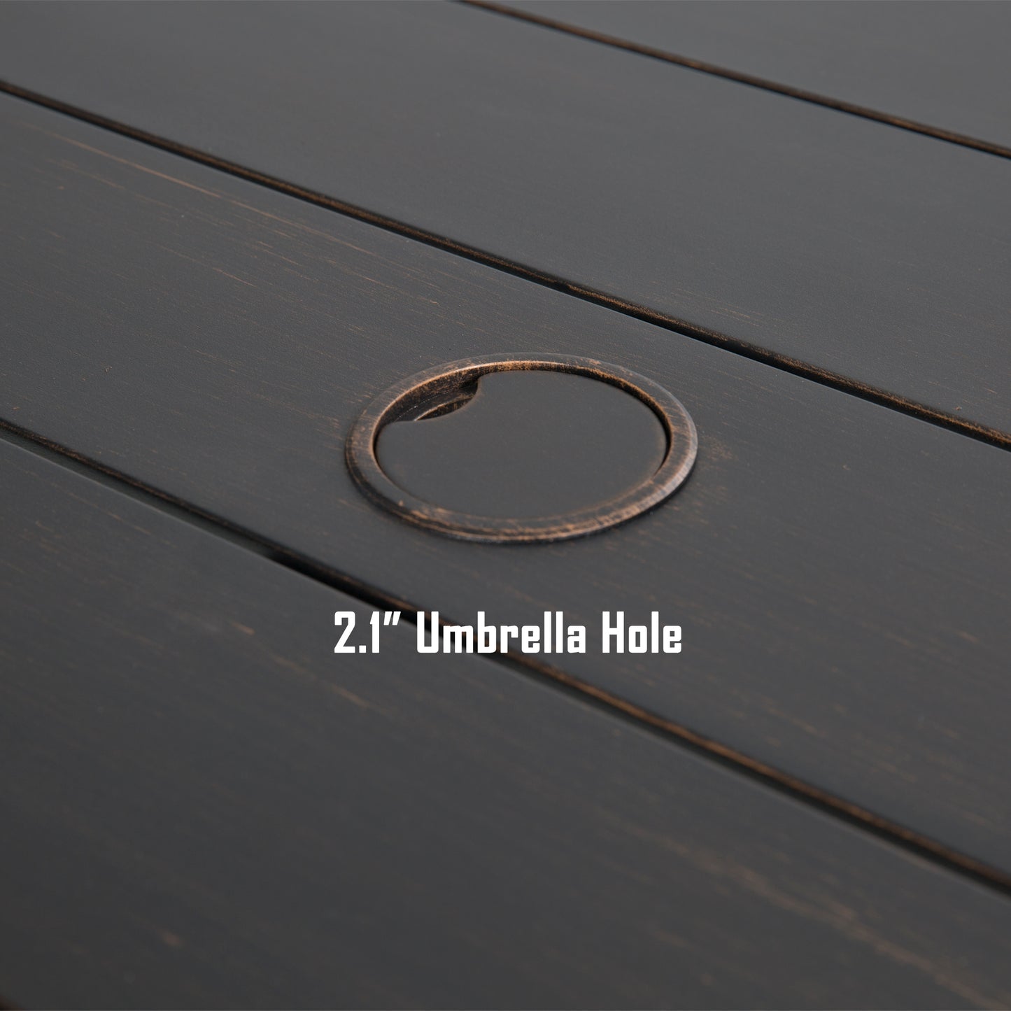 Chamber Patio Aluminum Round 45" Coffee Table