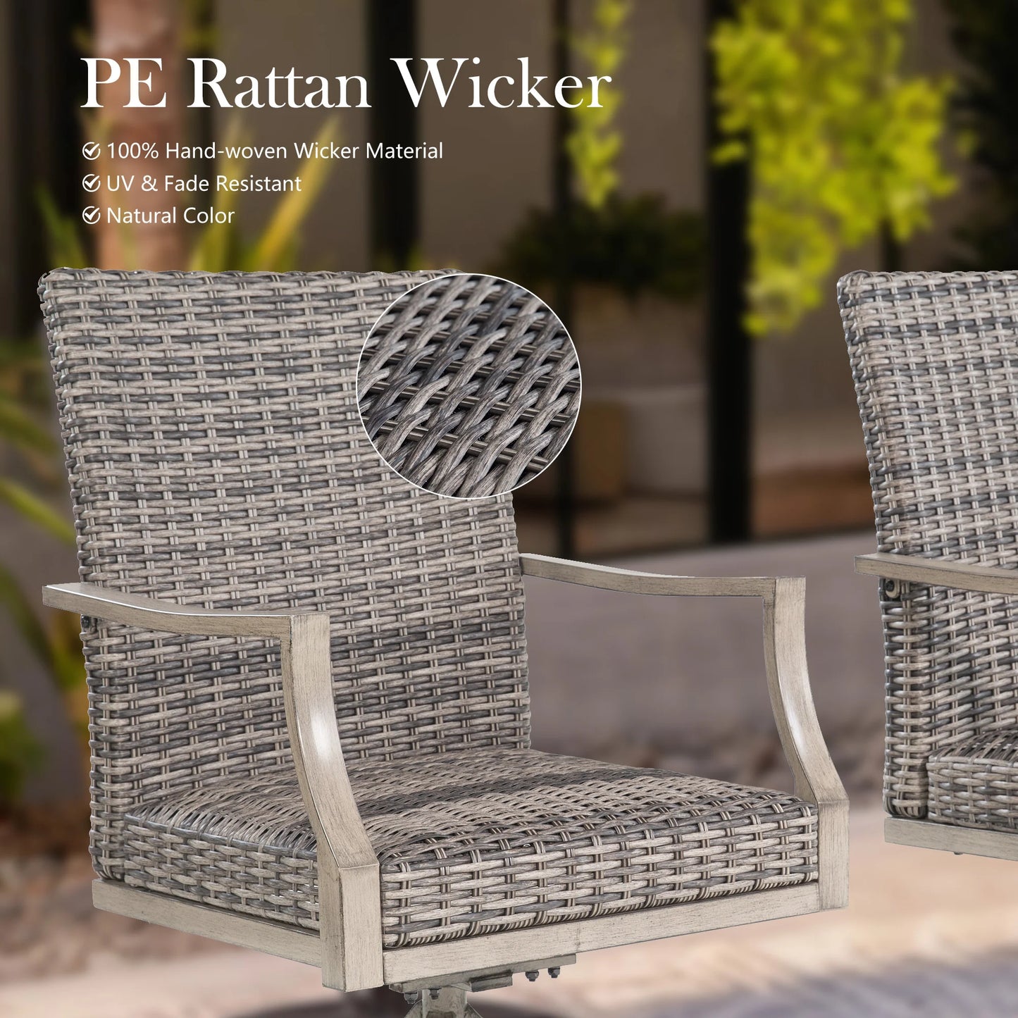 Allure 7-Piece Patio Rectangular Dining Set For 6 Person