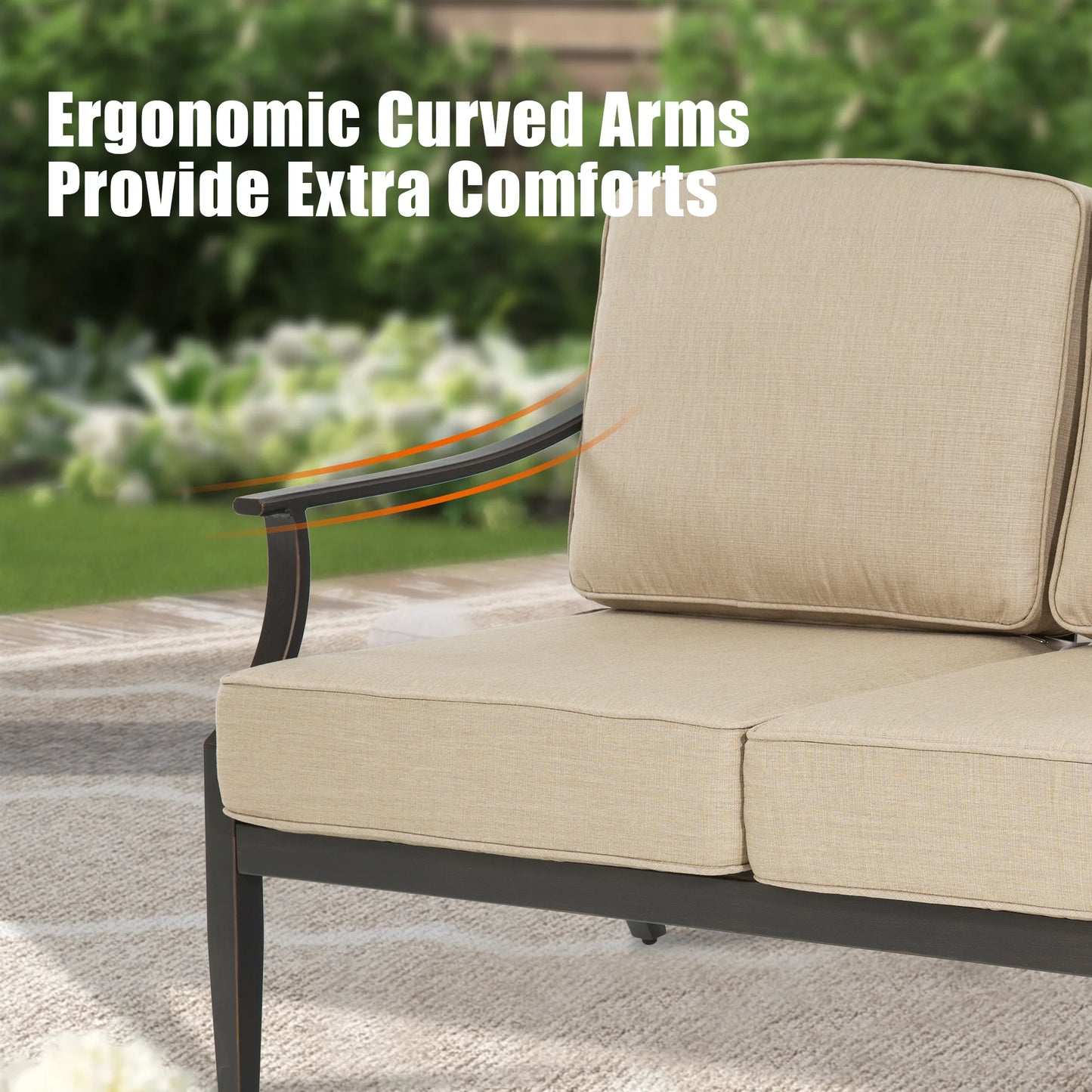 Tamarin Outdoor Loveseat Chair
