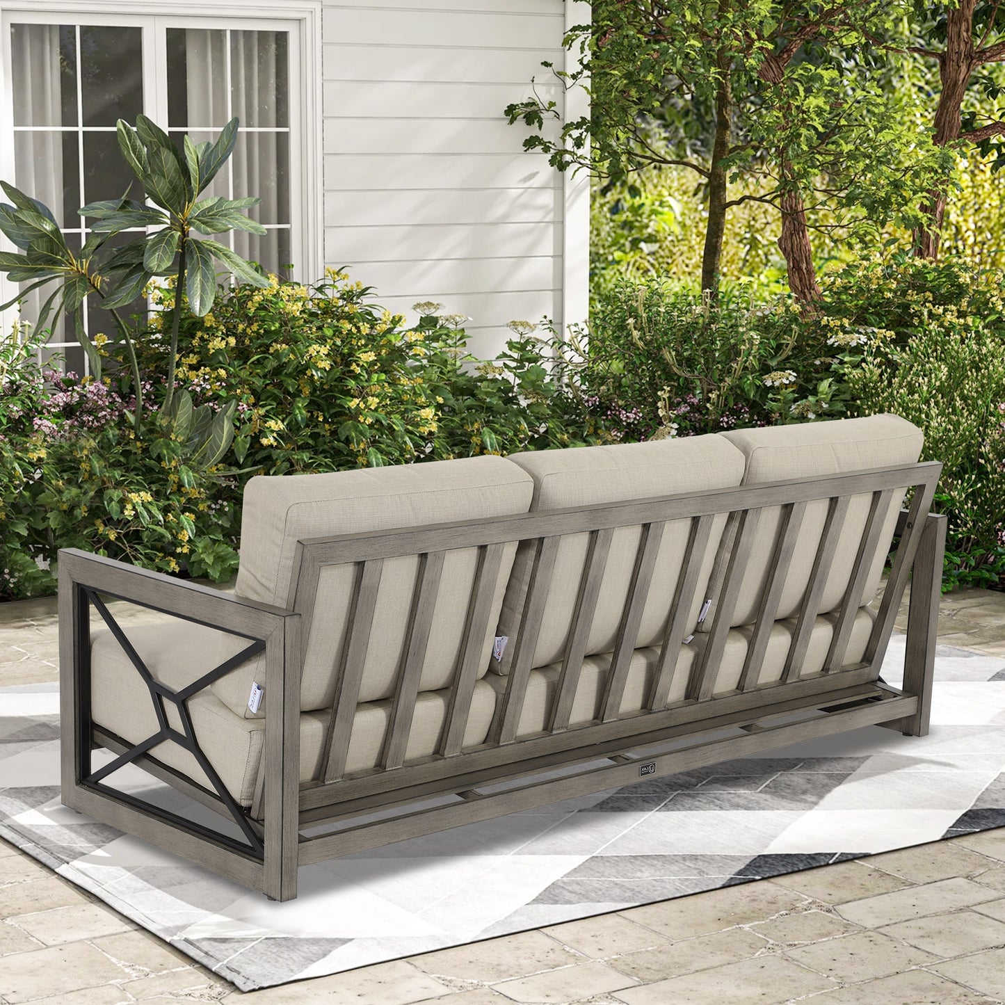 Marindo 3 Seater Sofa Outdoor With Sunbrella® Cushions