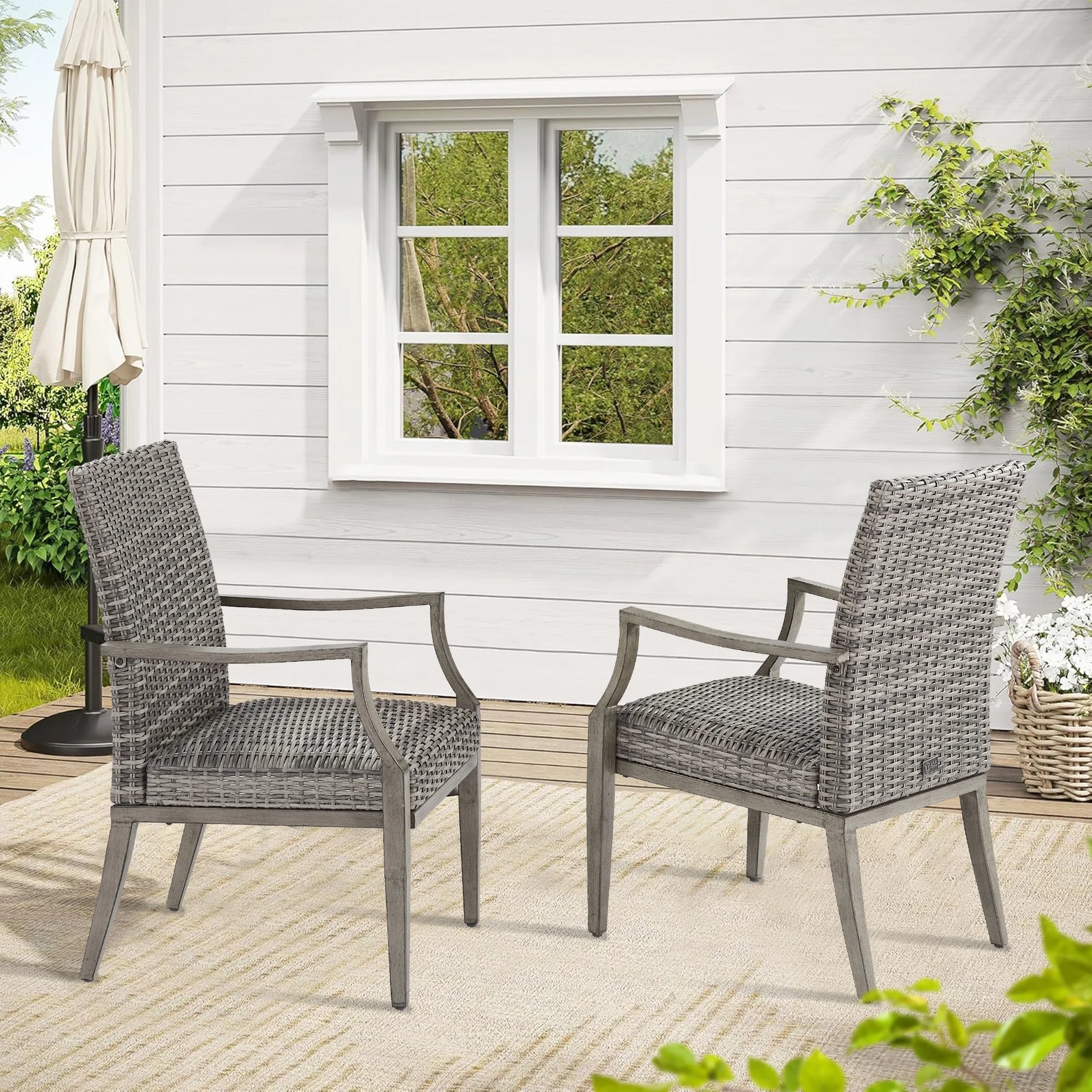 Allure Rattan Outdoor Dining Chair