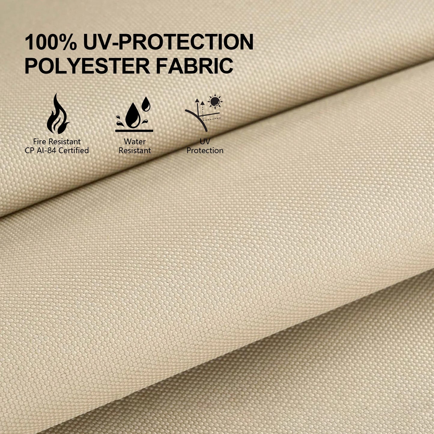 PATIO TREE Replacement Canopy For Retractable Shade Pergola