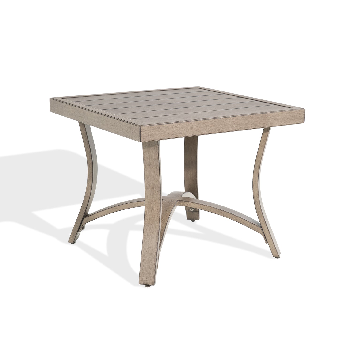 Chamber Patio Square End Table