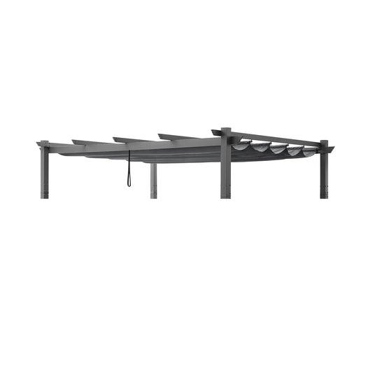 PATIO TREE Replacement Canopy For Retractable Shade Pergola