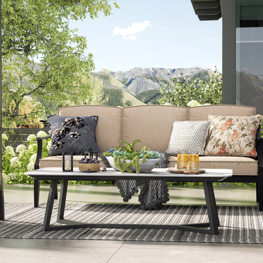 PEAKHOME Sintered Stone Coffee Table