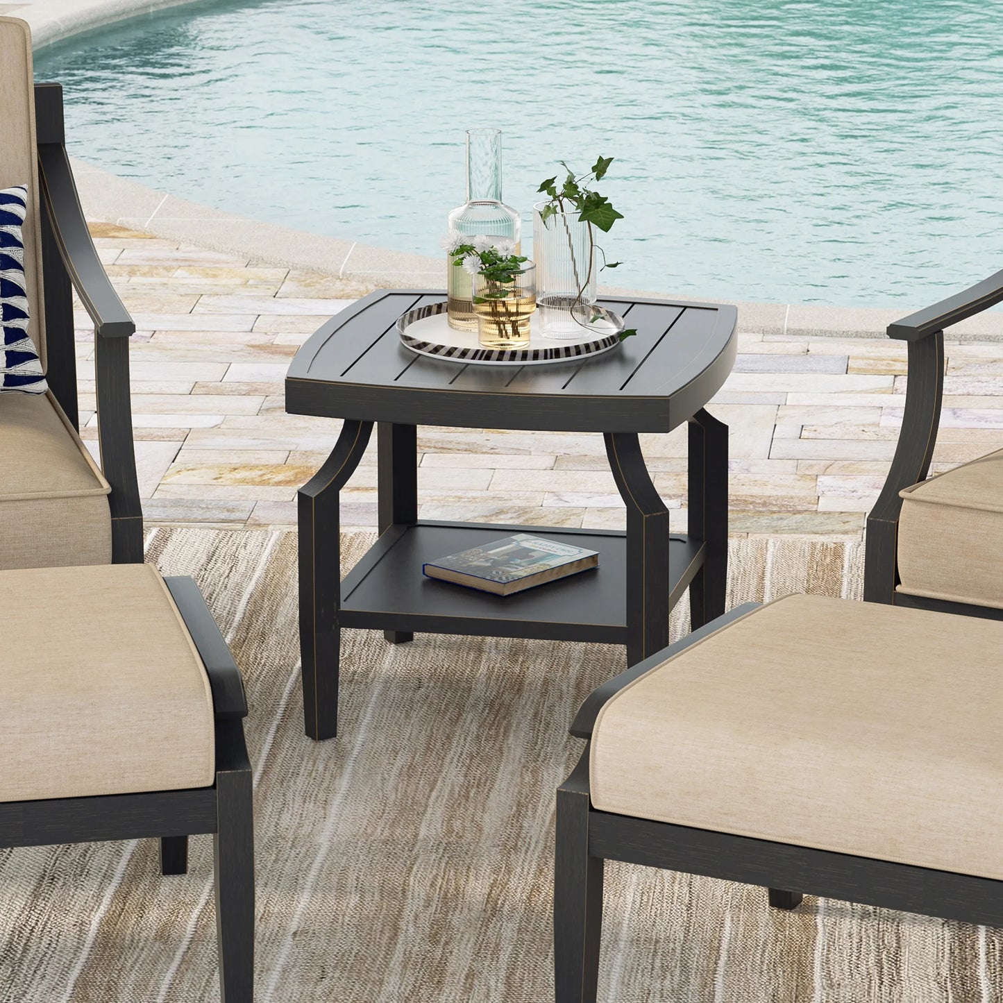Tamarin 5-Piece Outdoor Armchair Set