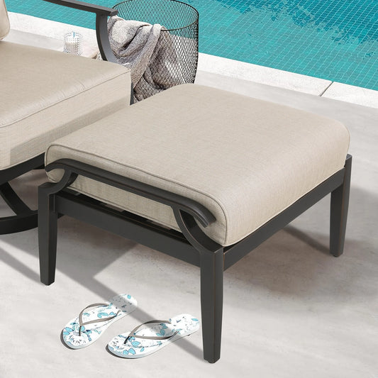 Tamarin Ottoman with Sunbrella® Cushion
