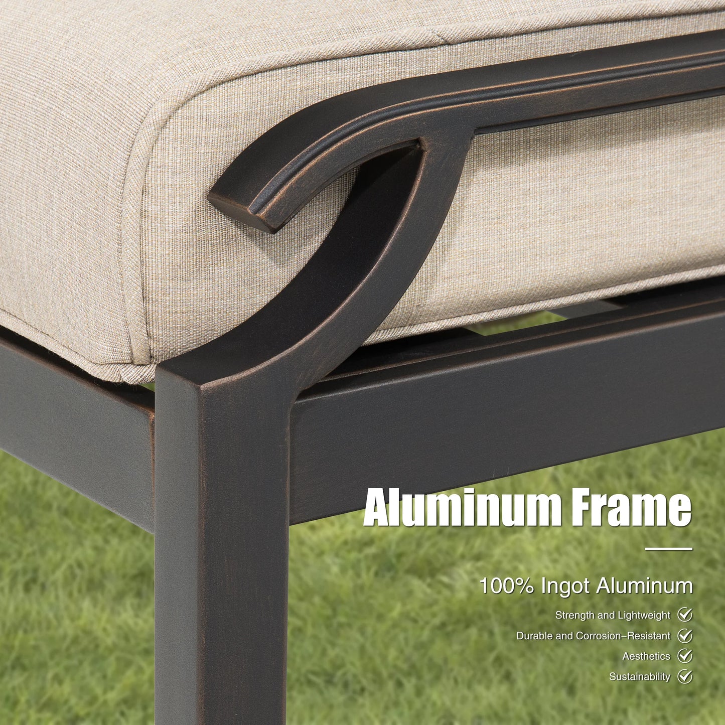 Tamarin 5-Piece Outdoor Armchair Set