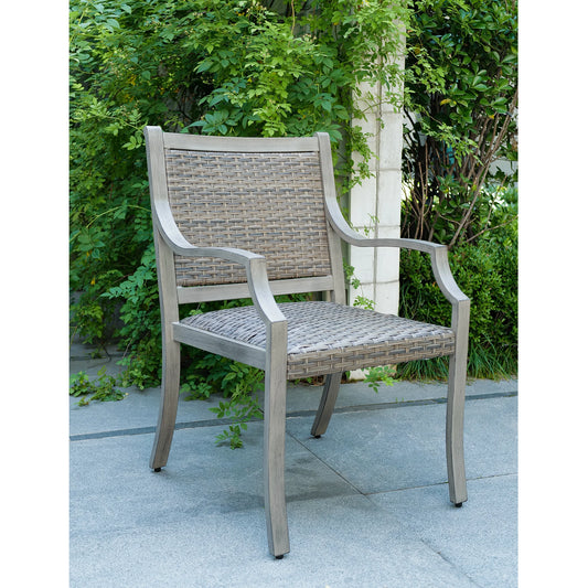 Tampa Outdoor Dining Arm Chair (Set of 2)