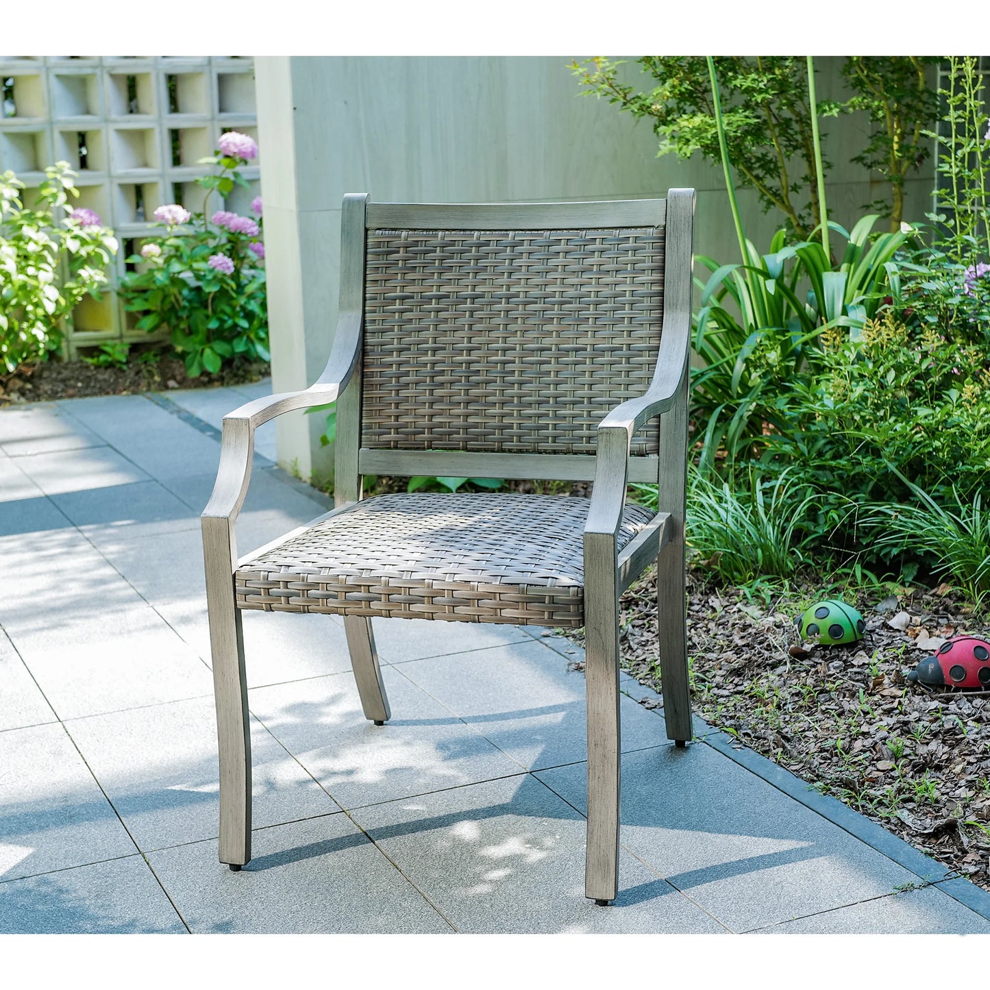 Tampa Outdoor Dining Arm Chair (Set of 2)