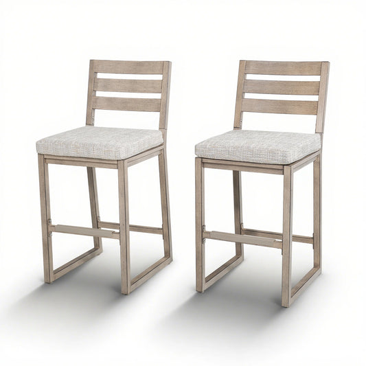 Winston Patio Aluminum High Bar Chairs Set of 2