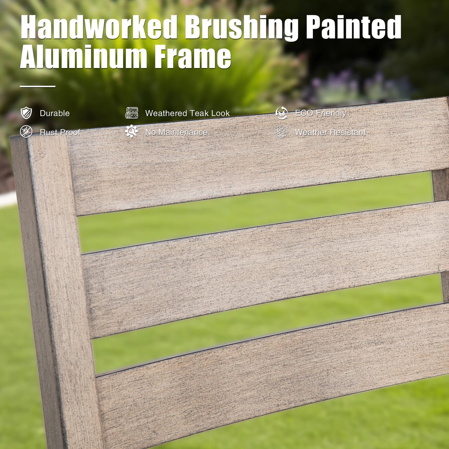 Winston Patio Aluminum High Bar Chairs Set of 2