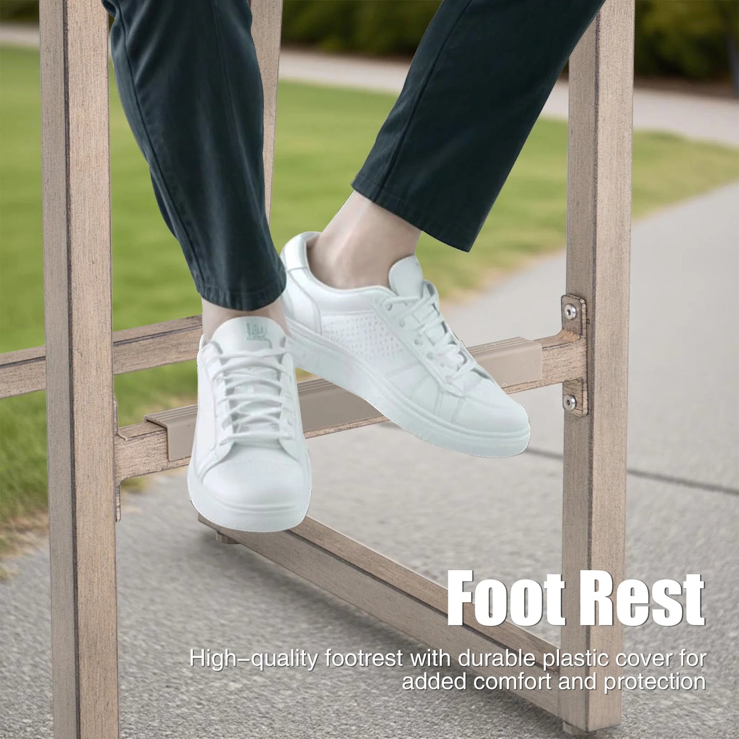 Winston Patio Aluminum High Bar Chairs Set of 2