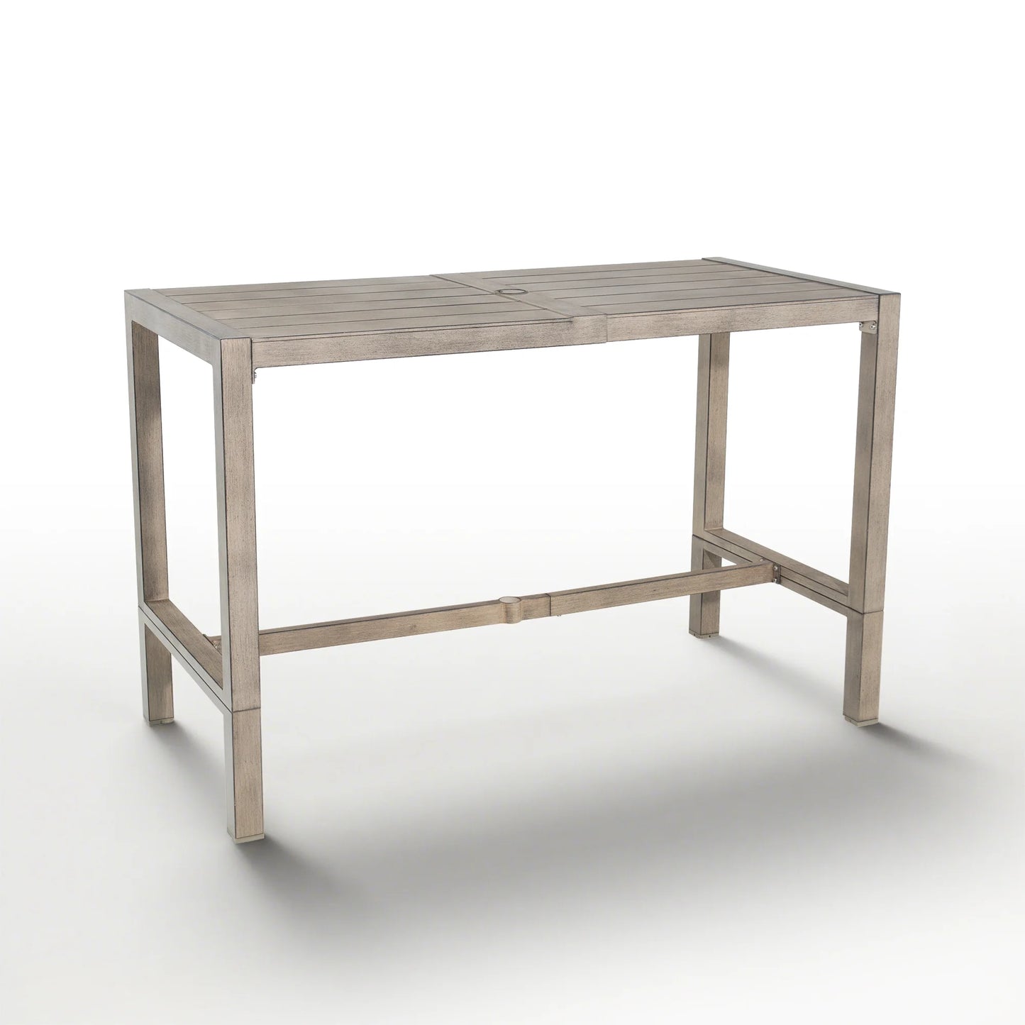 Winston Aluminum 2-In-1 Convertible Patio Bar Table