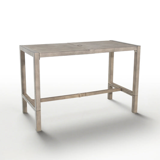 Winston Aluminum 2-In-1 Convertible Patio Bar Table