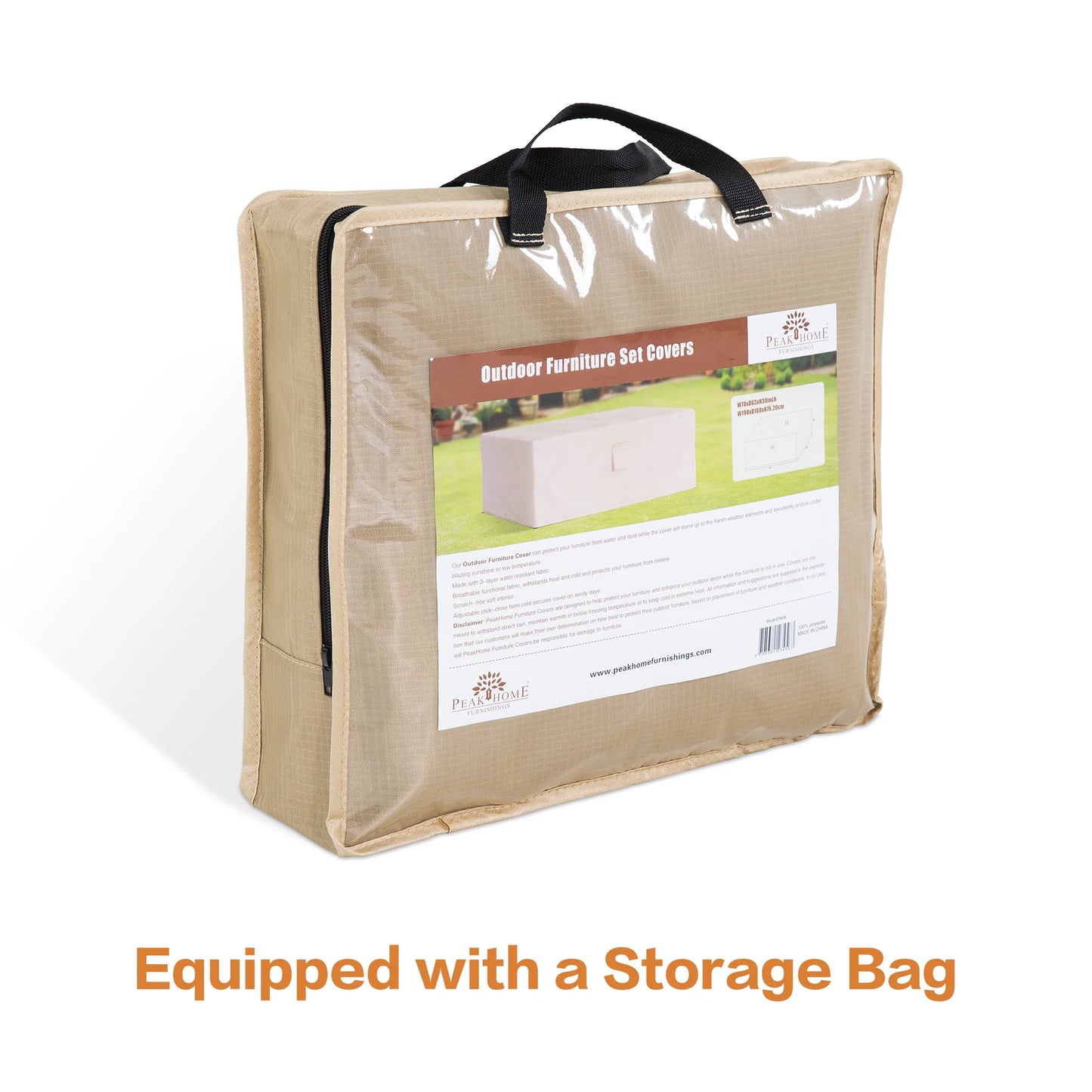 Peak Home Patio Furniture Set Cover