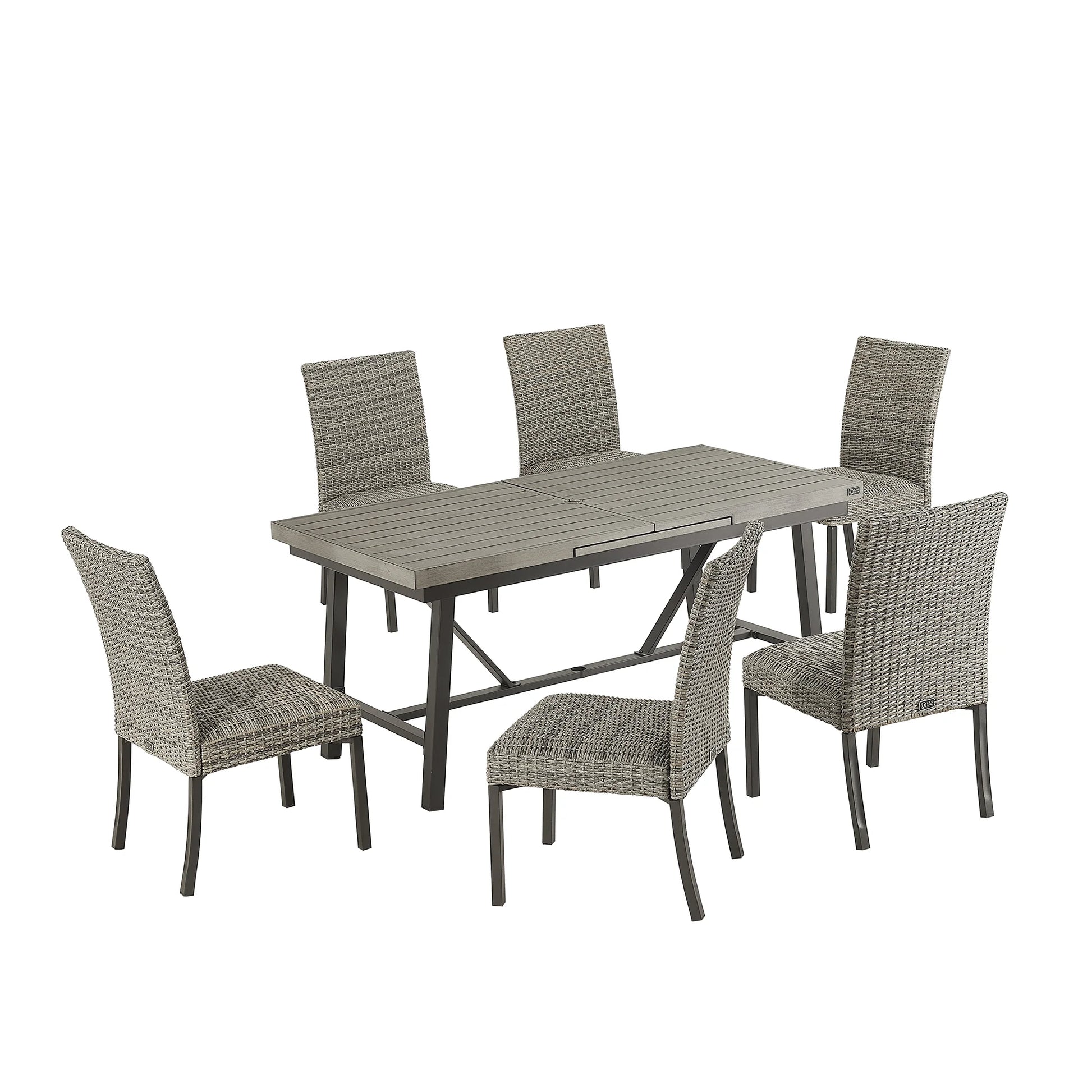 Pavane Patio Automatic Extendable Dining Set