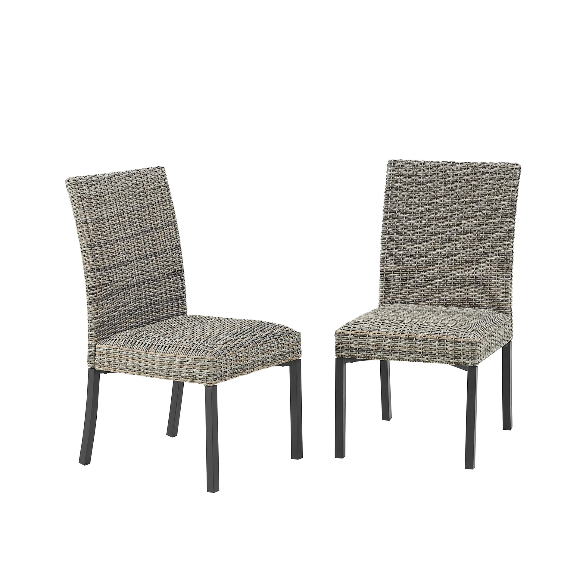 Pavane Patio Wicker Armless Dining Chair