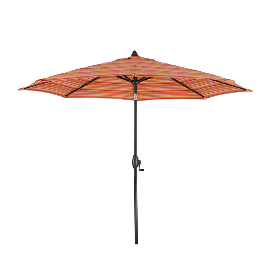 Peakhome Furnishings 9Ft Manual-tilted Patio Round Market Umbrella