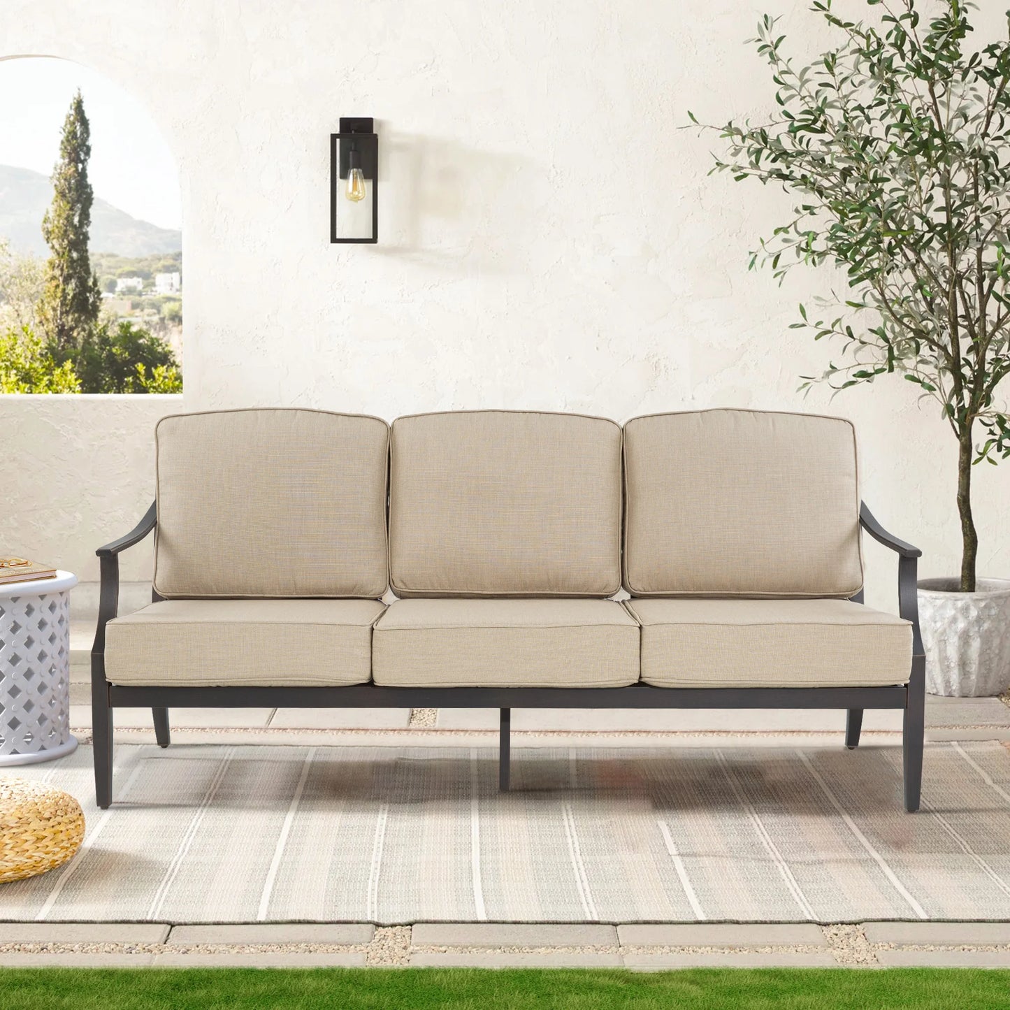 Tamarin 5 Piece Outdoor Furniture Set With Sunbrella® Cushions