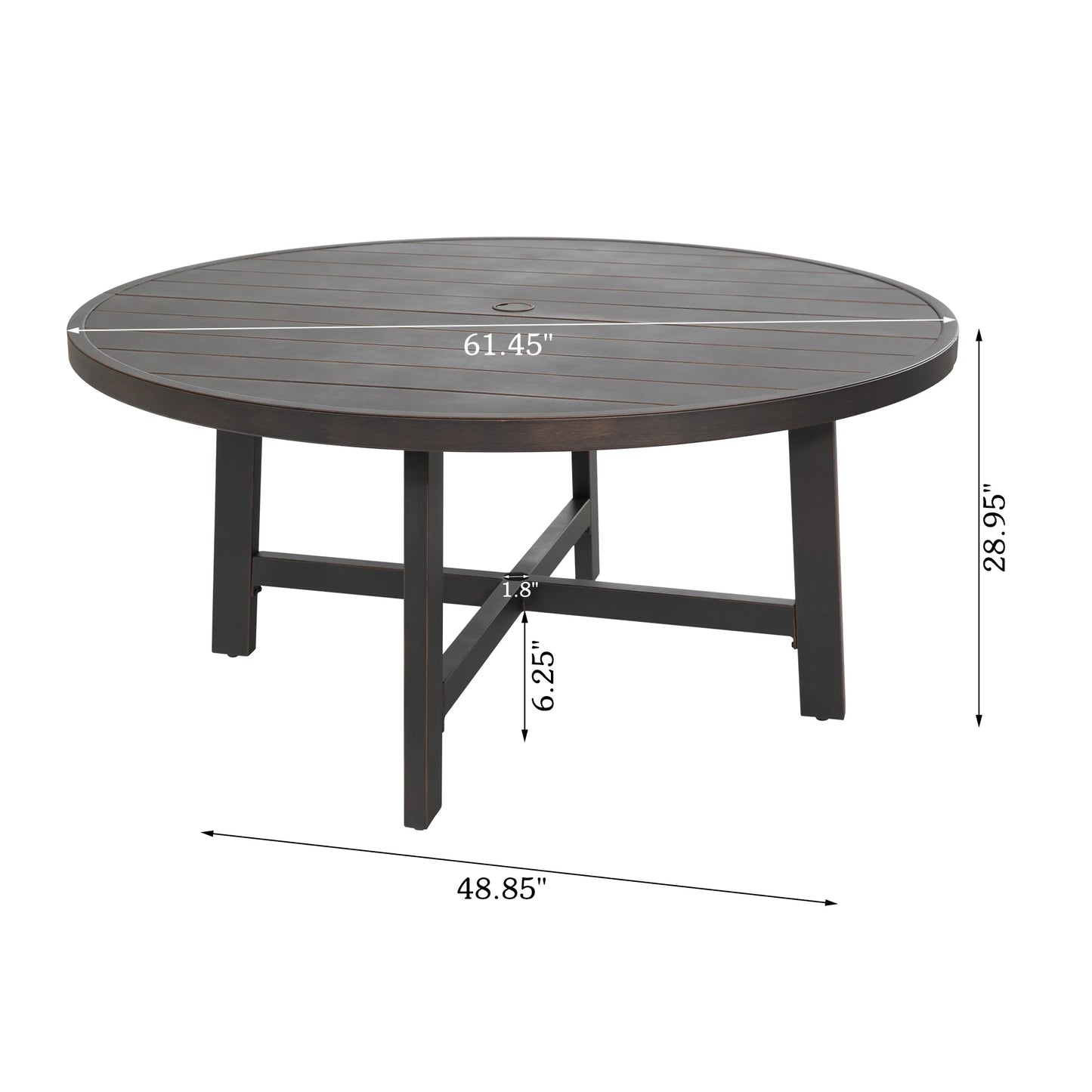 Tamarin Patio Round Dining Table