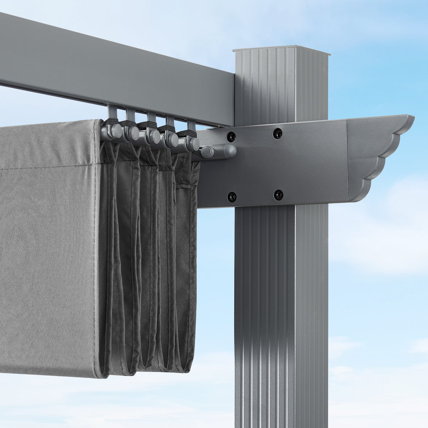 Replacement Gray Canopy for 10Ft x 10Ft Pergola