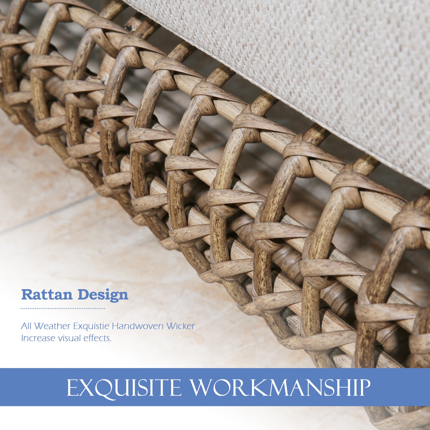 Arsterie Patio Hand-Brush Aluminum Club Chairs Set of 2 with Olefin Cushions