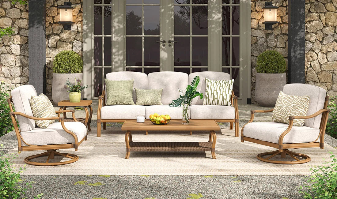 Aluminum vs. Steel, Wood and Wrought Iron: The Ultimate Rust-Proof Choice for Outdoor Furniture