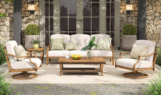 Aluminum vs. Steel, Wood and Wrought Iron: The Ultimate Rust-Proof Choice for Outdoor Furniture