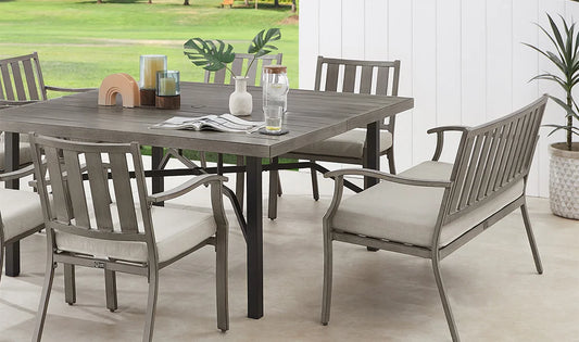 Outdoor Dining Bench vs Chairs 
