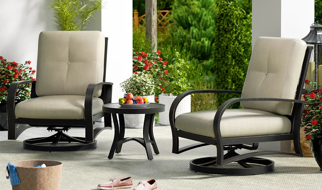 Small Patio Conversation Area Layouts
