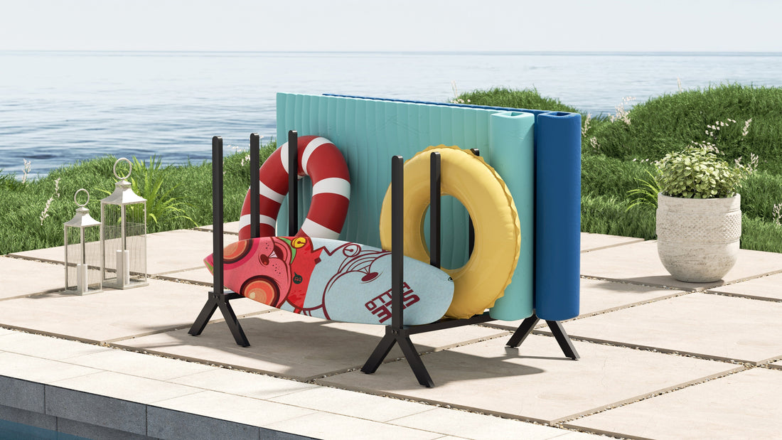 Effortless Poolside Organization Meets Style: Meet the PeakHome Pool Float Caddy