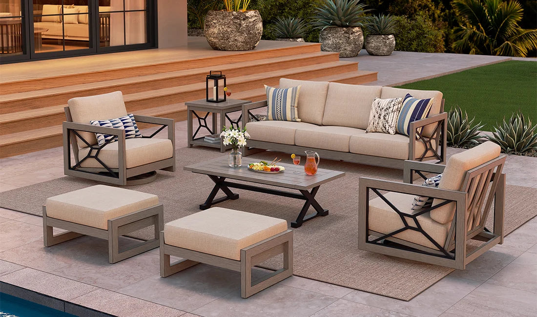 Marindo 7 Piece Outdoor Sofa Set