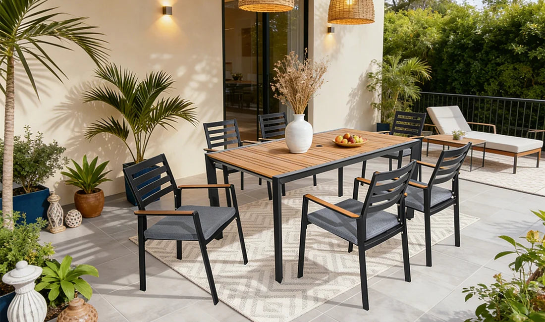 Round vs Rectangular Patio Tables