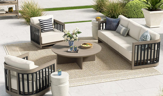 Aluminum Finish for Patio Furniture