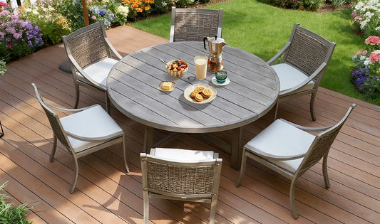 Patio Round Dining Table Size Guide