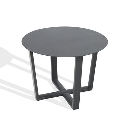 Patio Round Aluminum Side Table