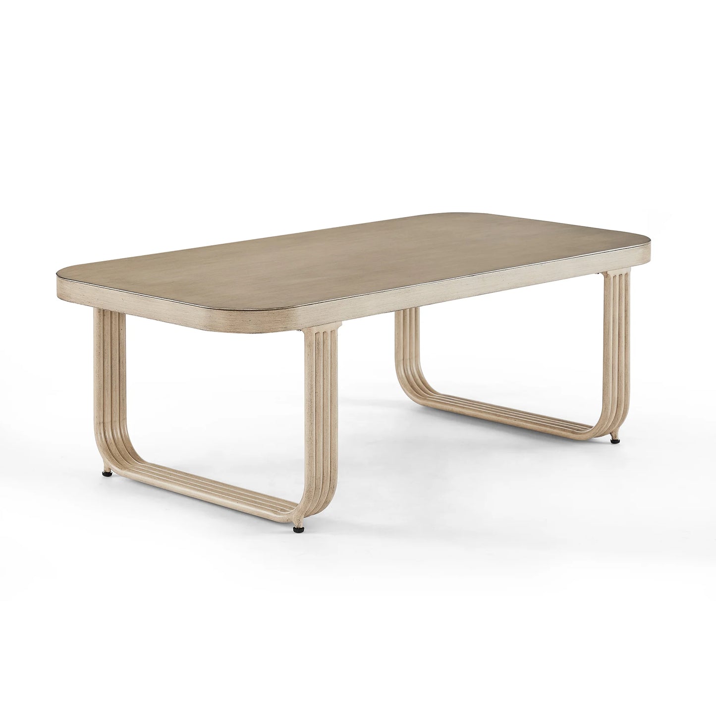 Arsterie 7 Pieces Aluminum Patio Furniture Sofa Sets With Ottoman