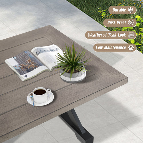 Marindo Patio Rectangular 47.25'' L x 24.25'' W Coffee Table