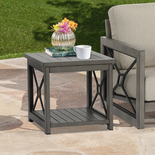 Marindo Patio Square 21.75'' L x 21.75'' W Side Table