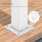 10Ft x 13Ft Patio Aluminum Retractable Pergola with UV-Proof Canopy, White
