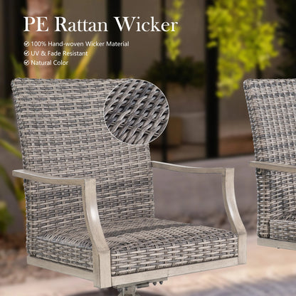 Allure 7-Piece Patio Rectangular Dining Set For 6 Person