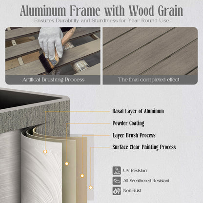 Marindo Patio Swivel Club Chairs With Sunbrella® Cushions