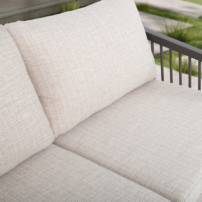 Asheville Patio Aluminum 3 Seater Sofa