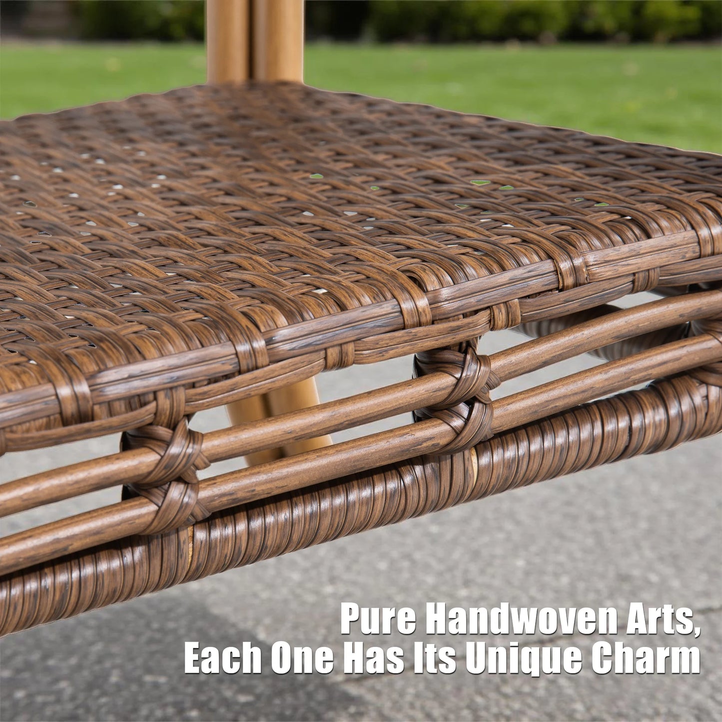 Arcadia 2 Piece Swivel Lounge Chair and End Table