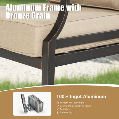 OPEN BOX I Tamarin Patio Aluminum Club Chair With Sunbrella® Cushions