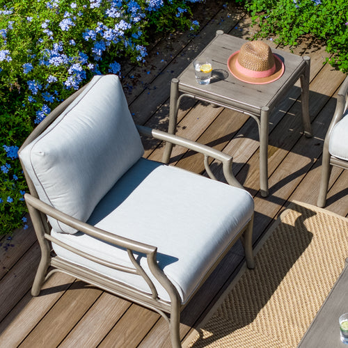 Lamando Patio Club Chairs With Olefin Cushions