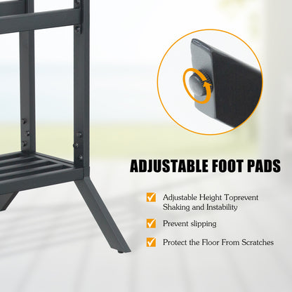 ULAX Pool Float Caddy, Poolside Towel Rack - Convenient Storage Solution for Pool, Beach, and Hot Tub Towels